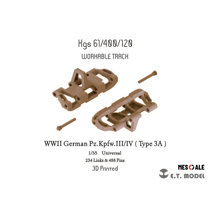 3D Printing And Additive Manufacturing - ET 1/35 P35-020 Pz.Kpfw.III/IV (Tipo 3A)