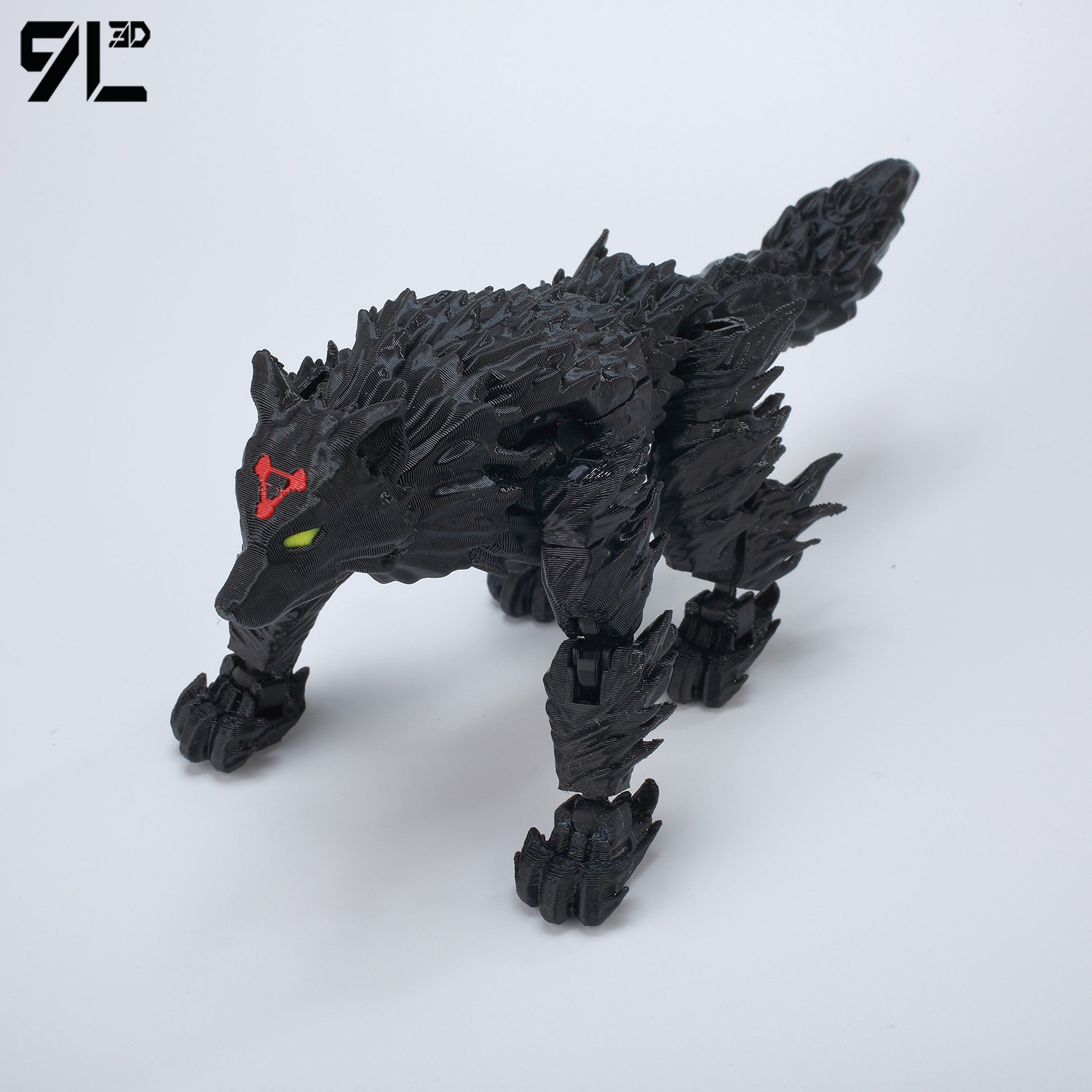 3D Printing Toys - Figura de Acción 9L3D Lucky13 Dummy13,