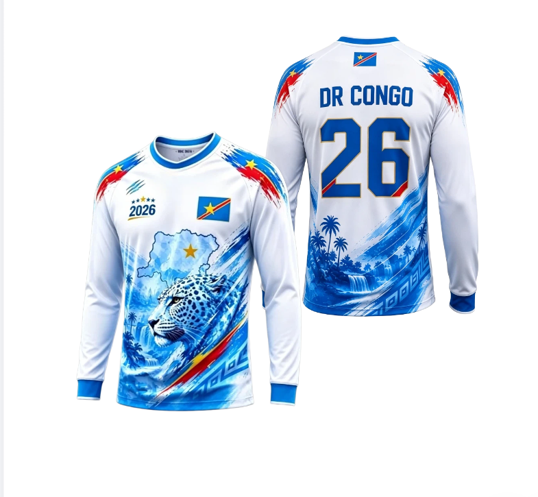 3D Printing Jersey - Camiseta de Manga Larga con Cuello