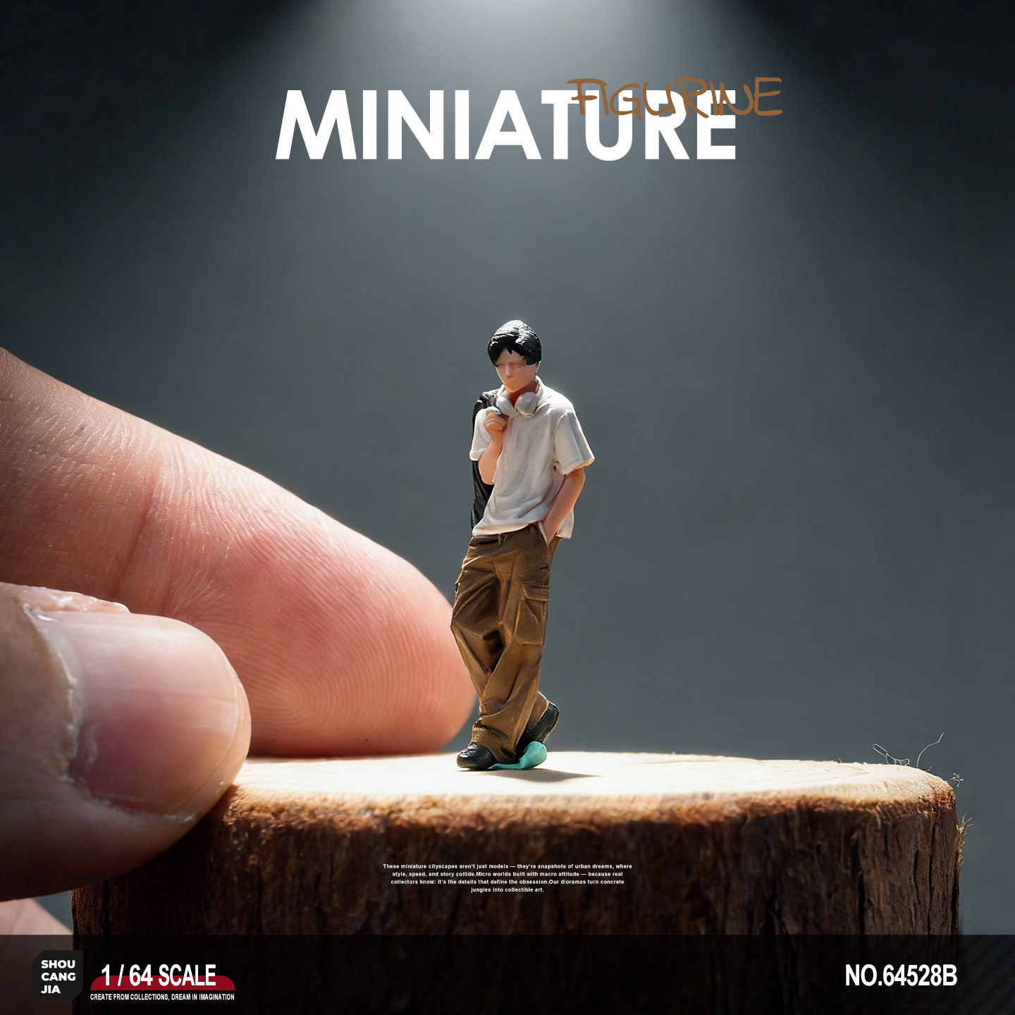 3D Printing Construction - Figura de Resina Masculina a Escala