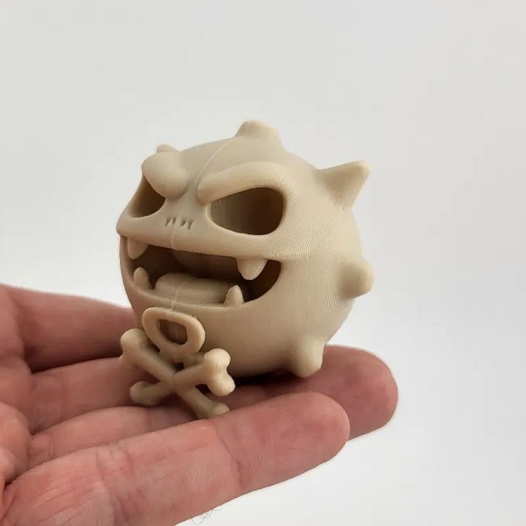 3D Printing Toys - Figura de Fósil Esquelético de Pokémon,