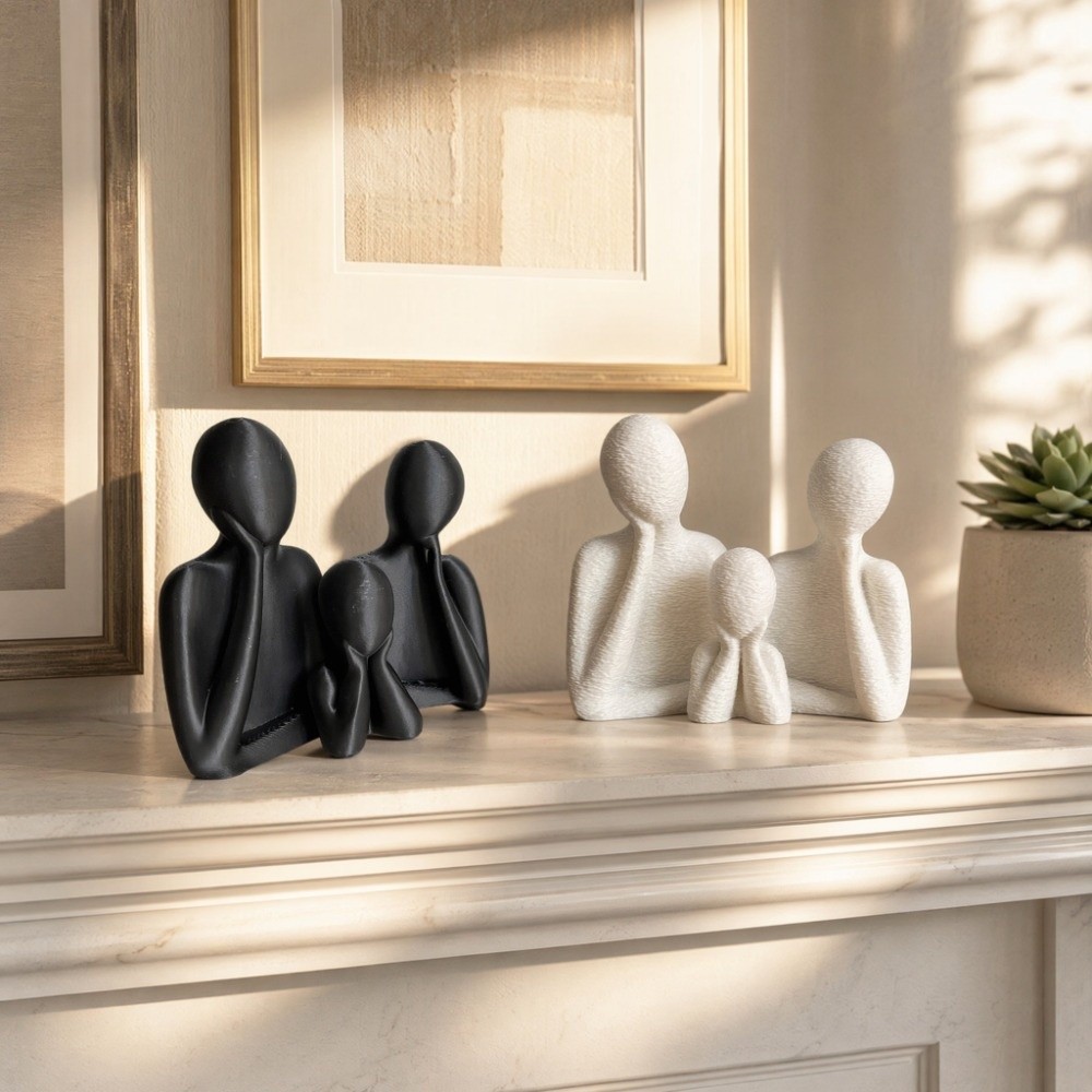 Escultura de Pareja Abrazándos - 3D Printing And Additive Manufacturing reseña y precio