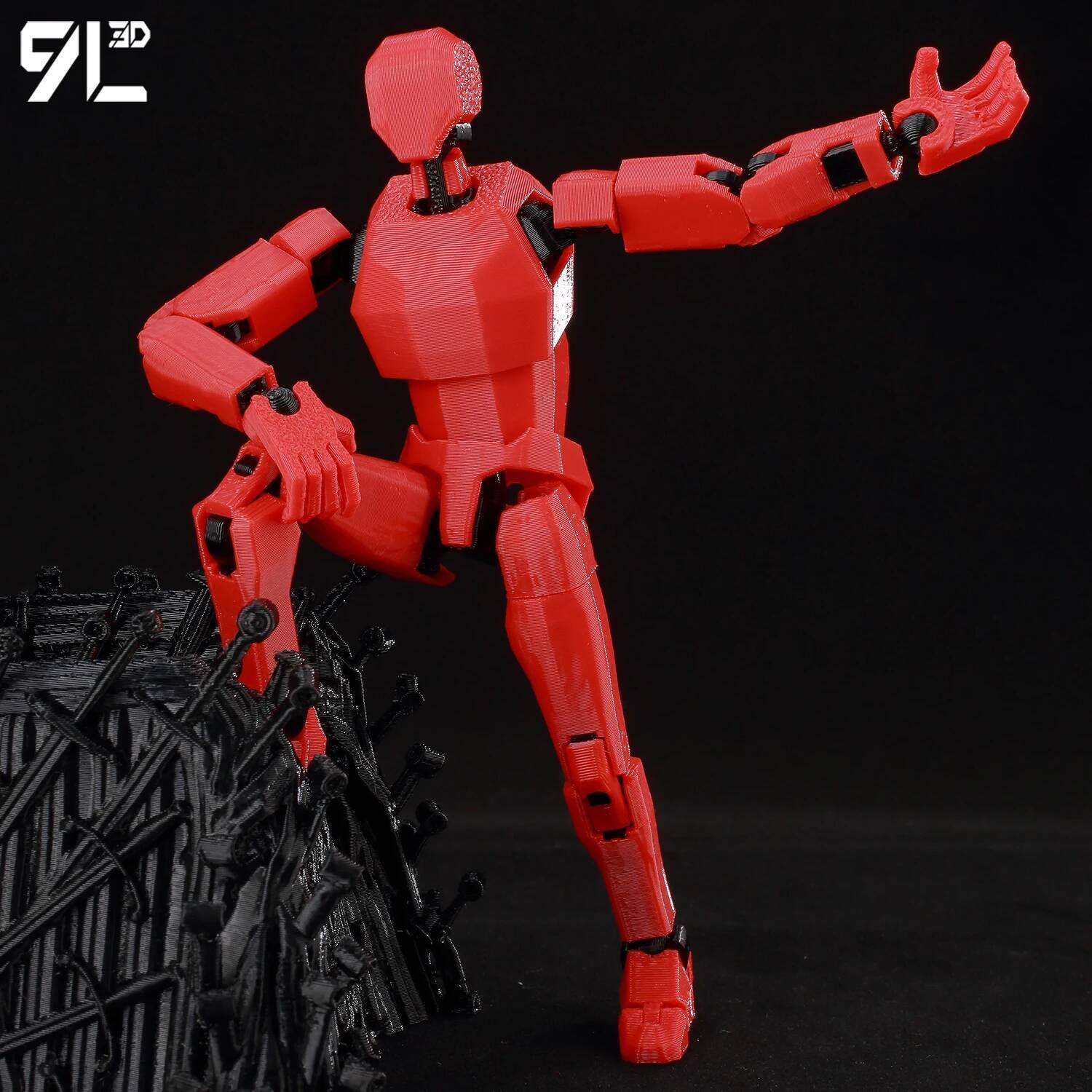 9L3D impreso Dummy13 Lucky13 T - 3D Printing Joint reseña y precio