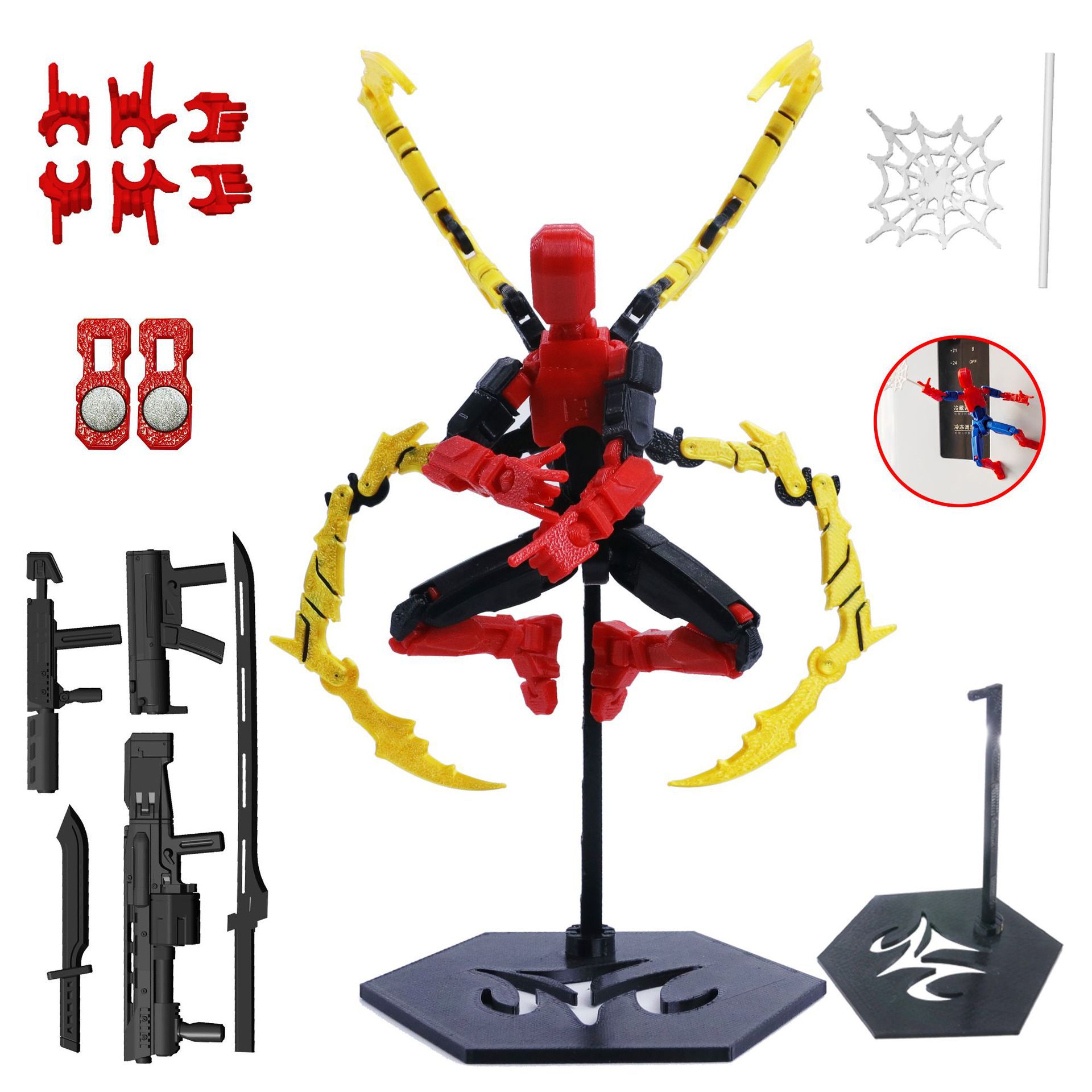 Modelo de Robot impreso en 3D, - 3D Printing Joint reseña y precio