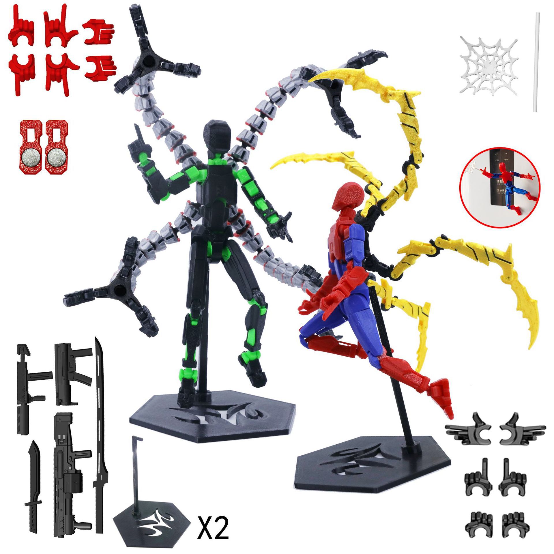 Modelo de Robot impreso en 3D, - 3D Printing Joint reseña y precio
