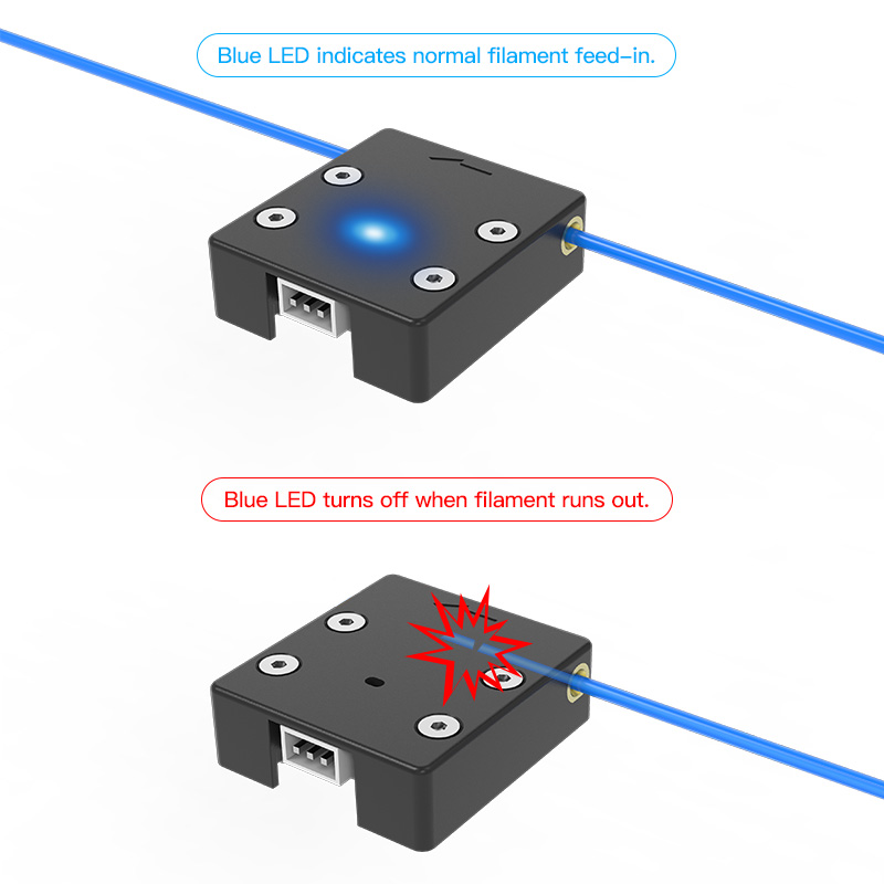 Sensor de Filamento Creality p - Filament Runout Sensor reseña y precio
