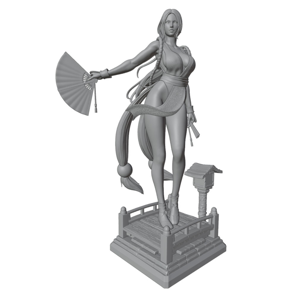 Estatua en miniatura de resina - 3D Printing Construction reseña y precio