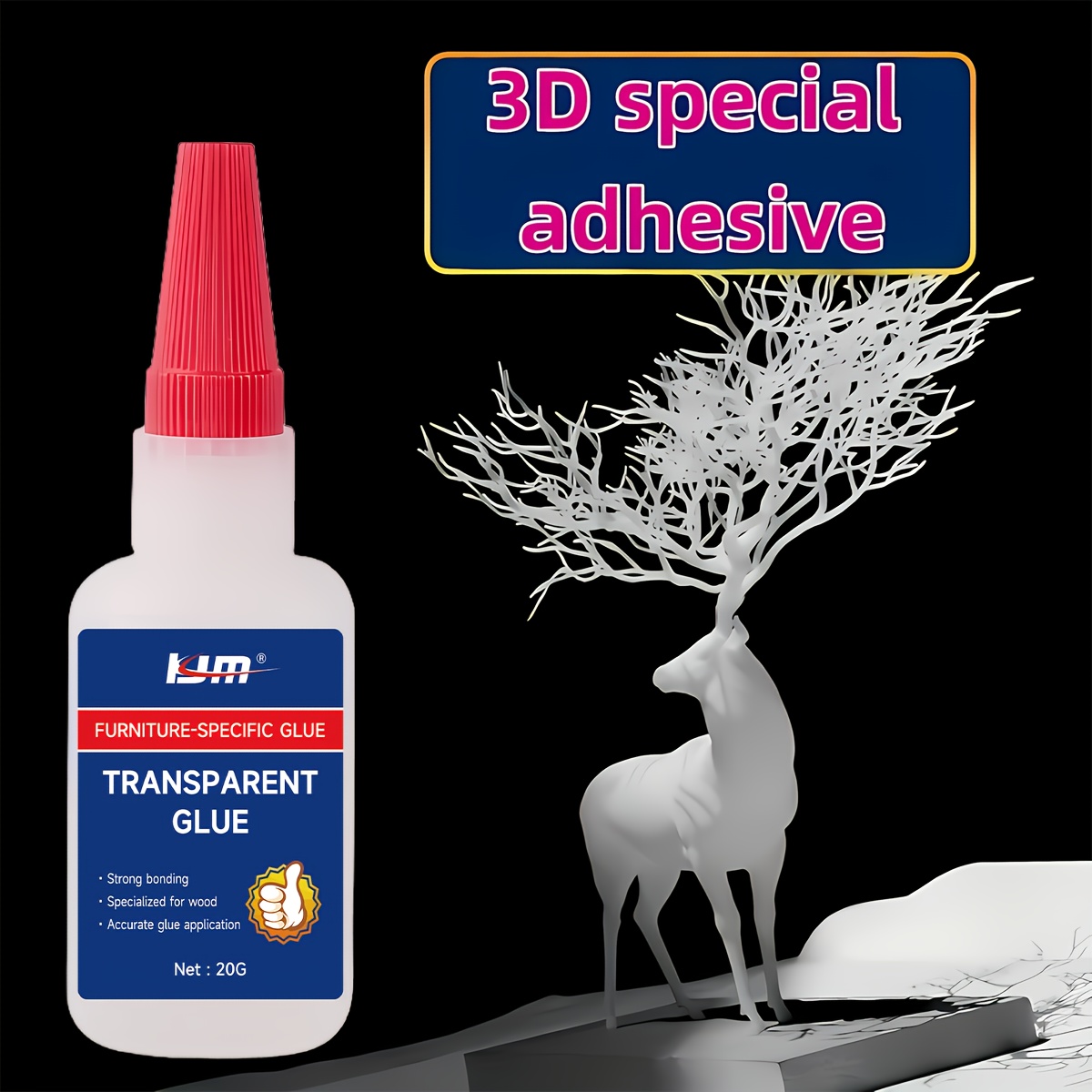 Adhesivo especial transparente - 3D Printing Glue Stick reseña y precio