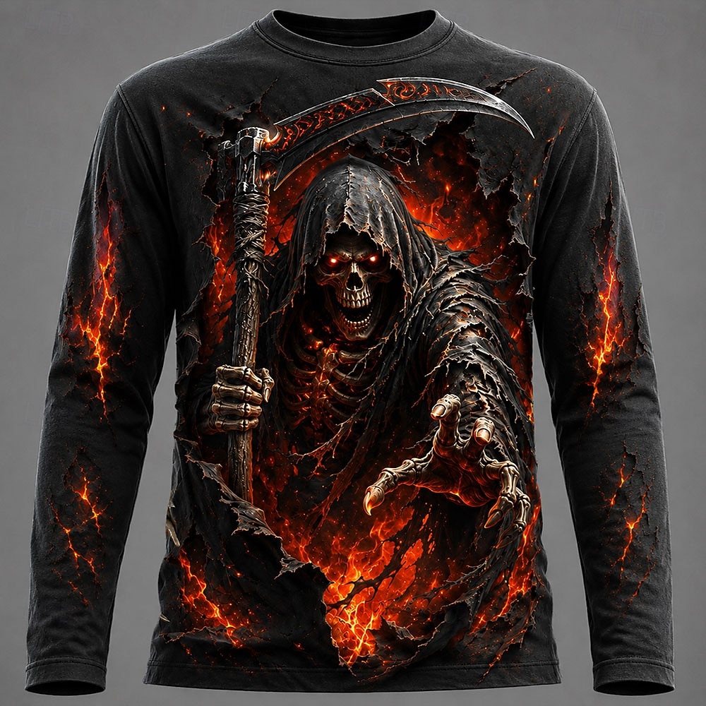 Camiseta de manga larga con es - 3D Printing Jersey reseña y precio