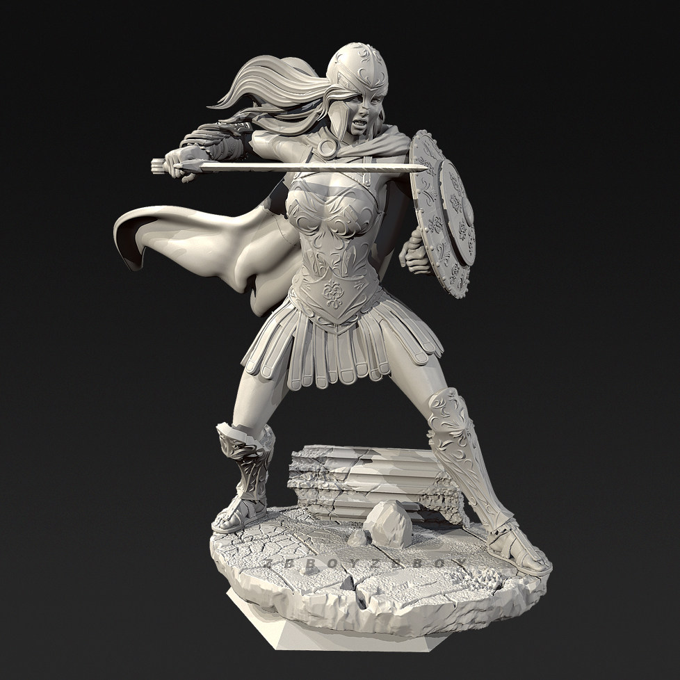 Figuras de resina de 35mm, 45m - 3D Printing Construction reseña y precio