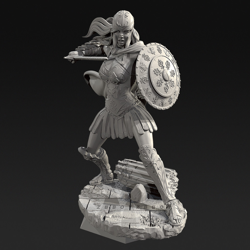 Figuras de resina de 35mm, 45m - 3D Printing Construction reseña y precio