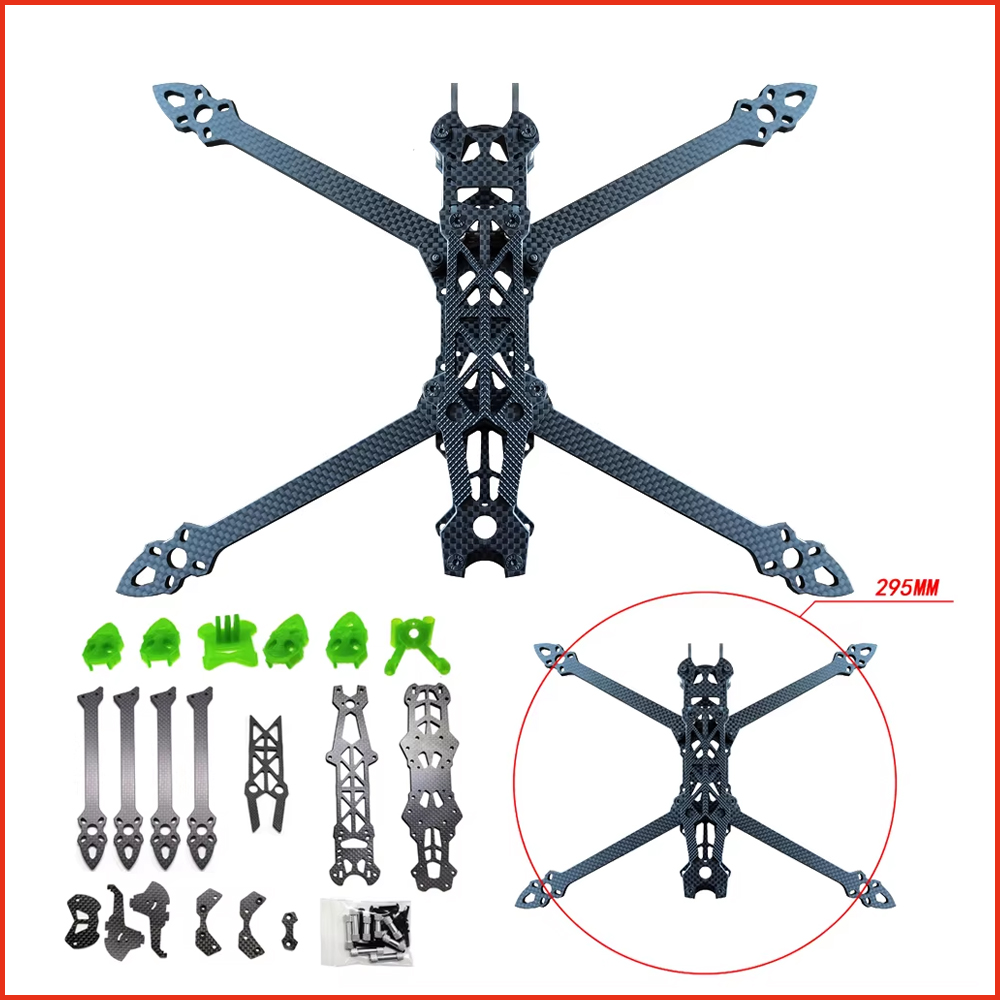 Marco de cuadricóptero de fibr - 3D Printing Toys reseña y precio