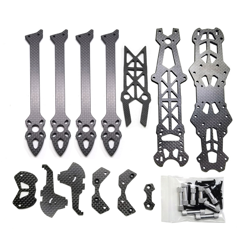 Marco de cuadricóptero de fibr - 3D Printing Toys reseña y precio