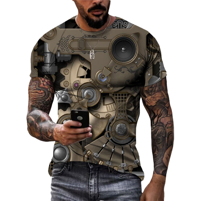Camiseta con estampado 3D de r - 3D Printing Watch reseña y precio