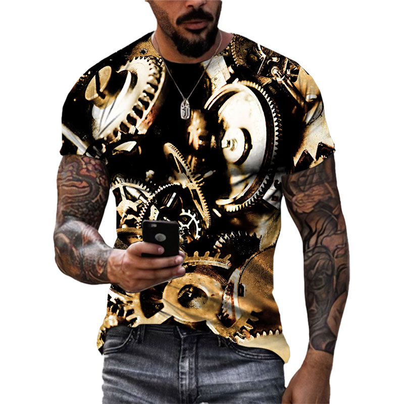 Camiseta con estampado 3D de r - 3D Printing Watch reseña y precio