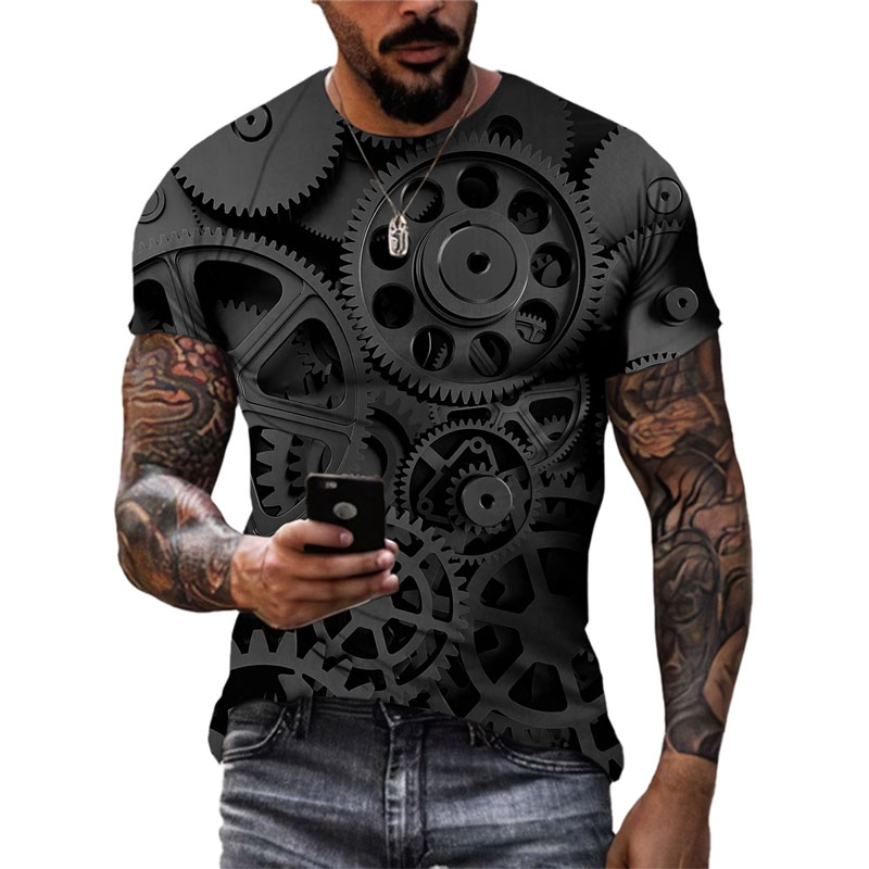 Camiseta con estampado 3D de r - 3D Printing Watch reseña y precio