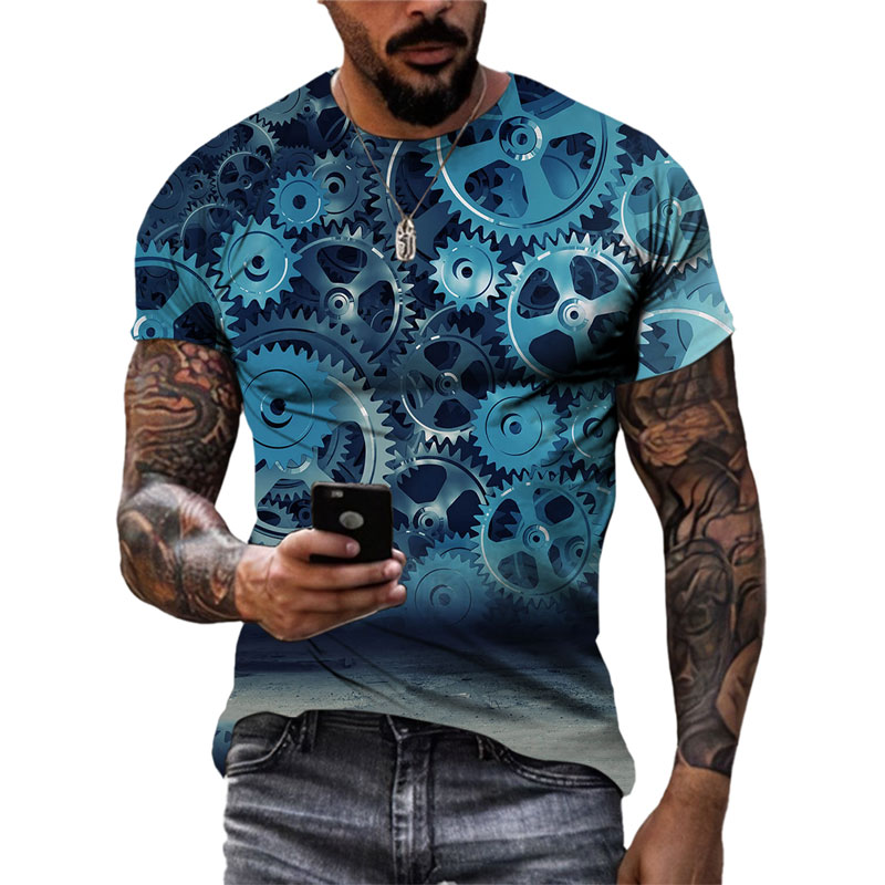 Camiseta con estampado 3D de r - 3D Printing Watch reseña y precio