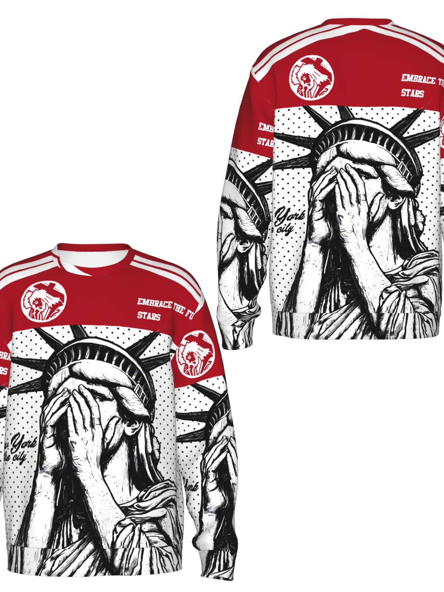Camisa de manga larga para hom - 3D Printing Jersey reseña y precio
