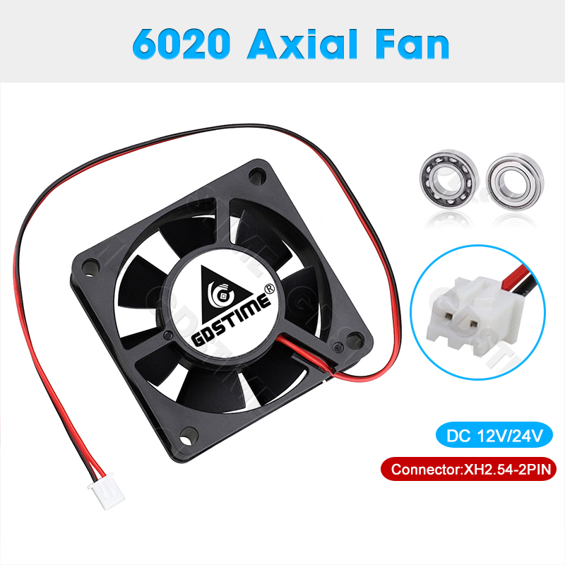 Ventilador Gdstime 6020 de 24V - 3D Printer Power Supply reseña y precio