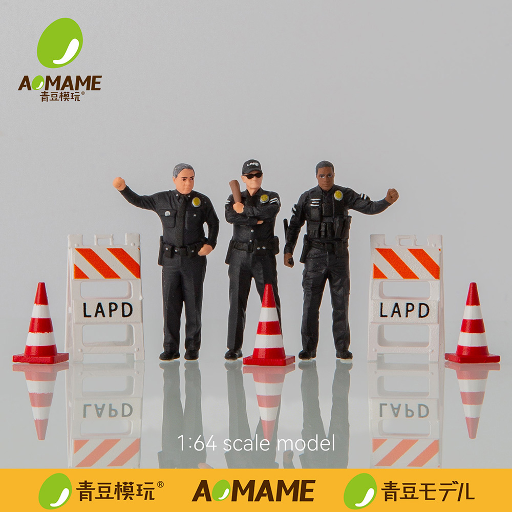 Set de Figuras de Policía LAPD - 3D Printing Kit reseña y precio
