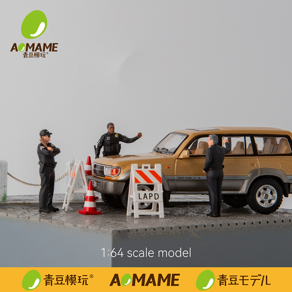 Set de Figuras de Policía LAPD - 3D Printing Kit reseña y precio