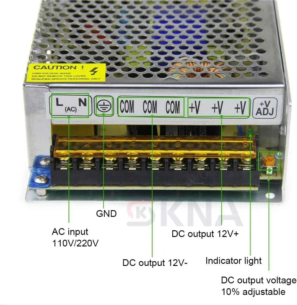 Fuente de alimentación de 12V  - 3D Printer Power Supply reseña y precio