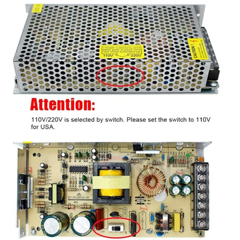 Fuente de alimentación de 12V  - 3D Printer Power Supply reseña y precio