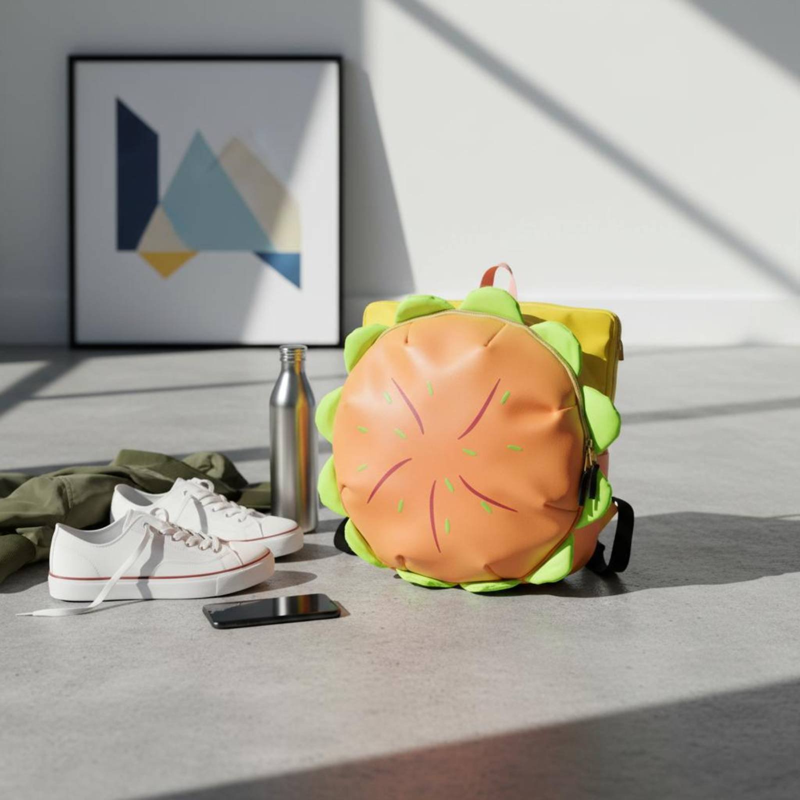 Mochila con diseño de hamburgu - 3D Printing Designing reseña y precio
