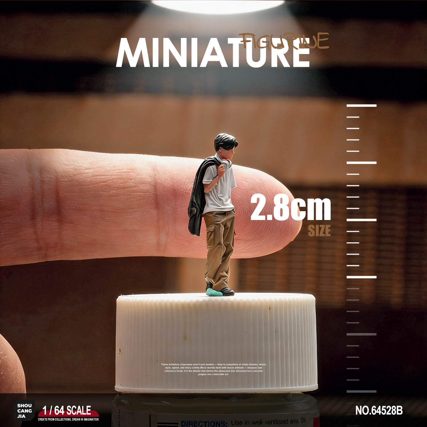 Figura de Resina Masculina a E - 3D Printing Construction reseña y precio