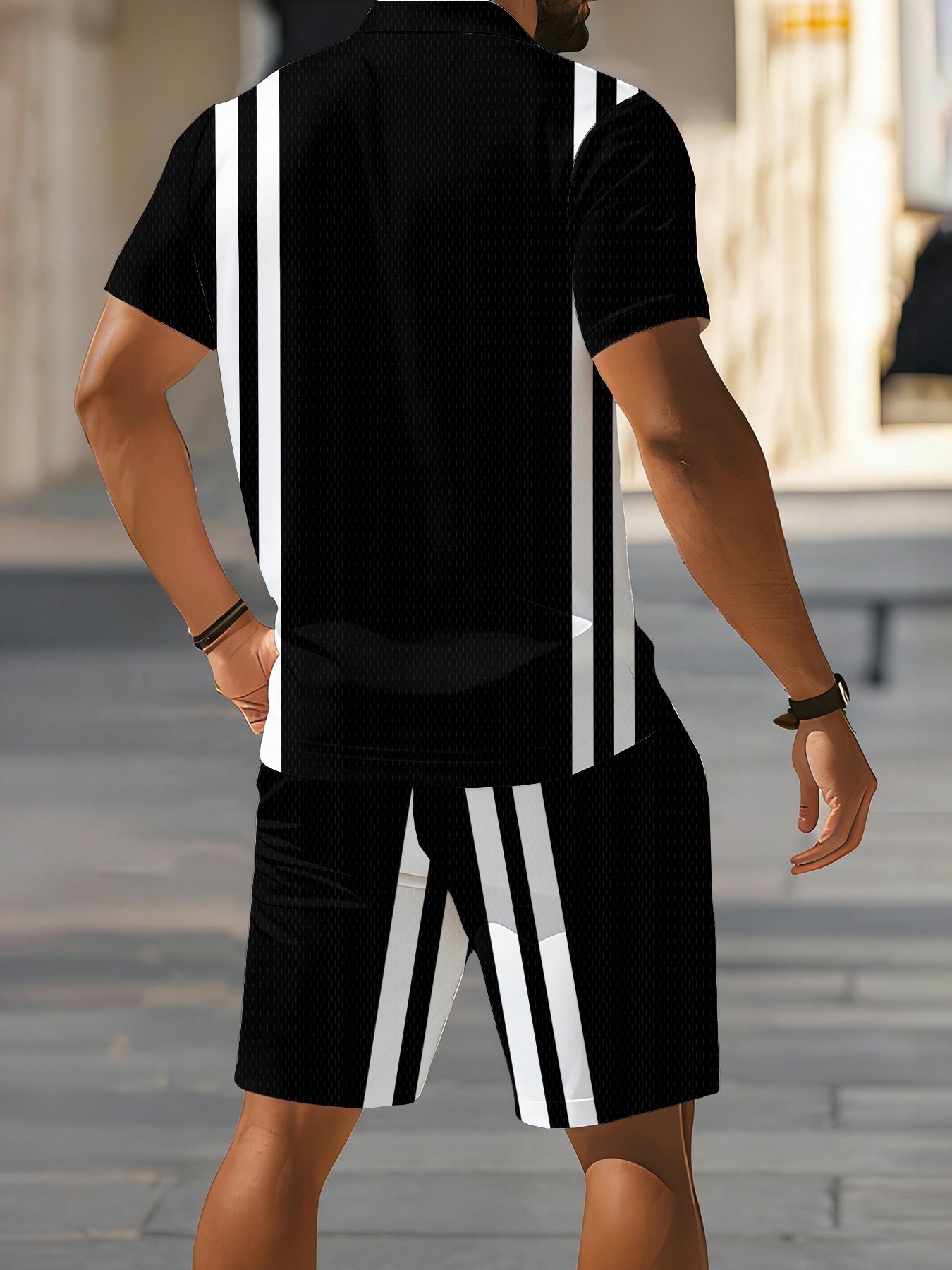 Conjunto de Polo de Manga Cort - 3D Printing Designing reseña y precio
