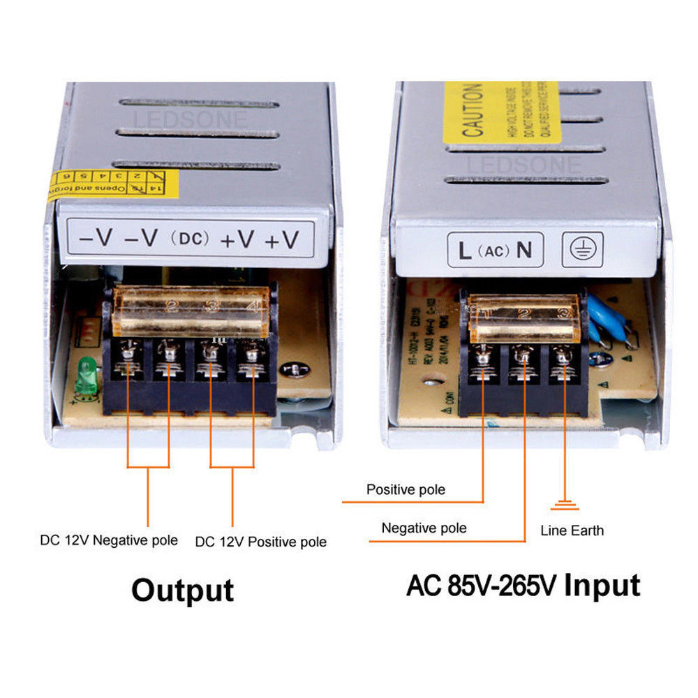 Fuente de alimentación conmuta - 3D Printer Power Supply reseña y precio