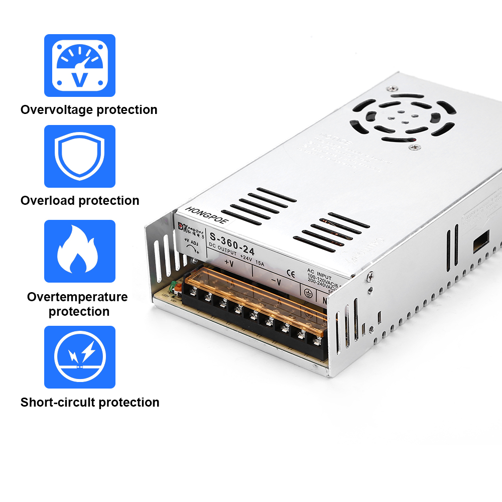 Fuente de alimentación de 12V  - 3D Printer Power Supply reseña y precio