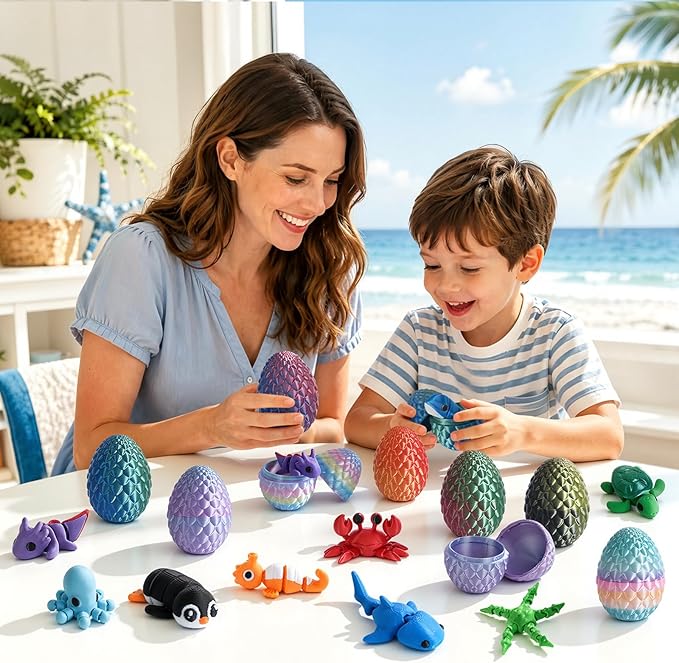 Caja Sorpresa con 24 Huevos Im - 3D Printing Toys reseña y precio