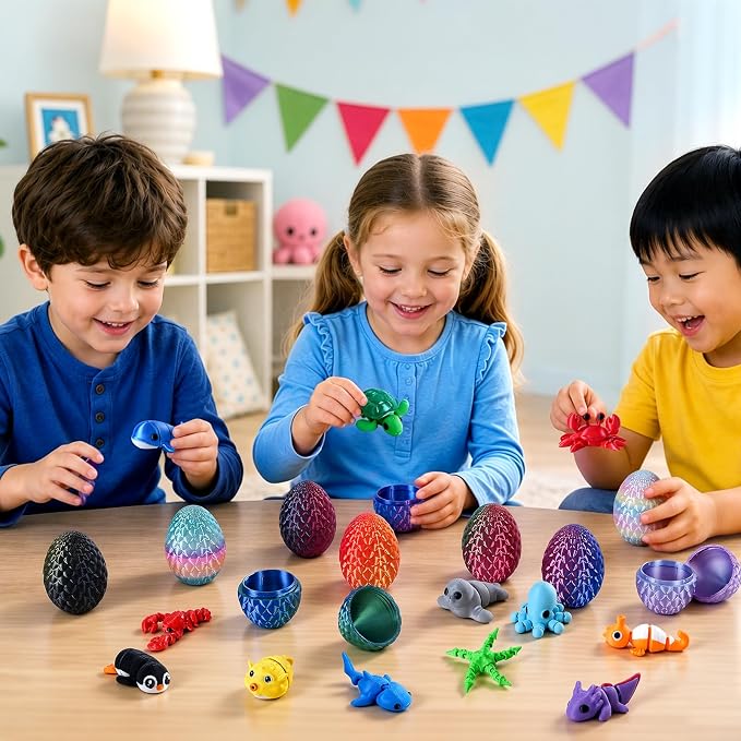 Caja Sorpresa con 24 Huevos Im - 3D Printing Toys reseña y precio